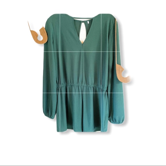 Nordstrom Pants - Nordstrom Shorts Romper Green